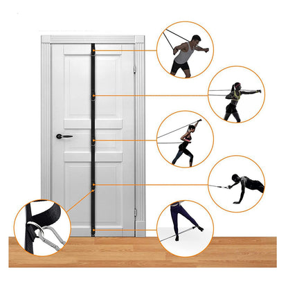 Portable Exercise Resistance Bands with Door Anchor