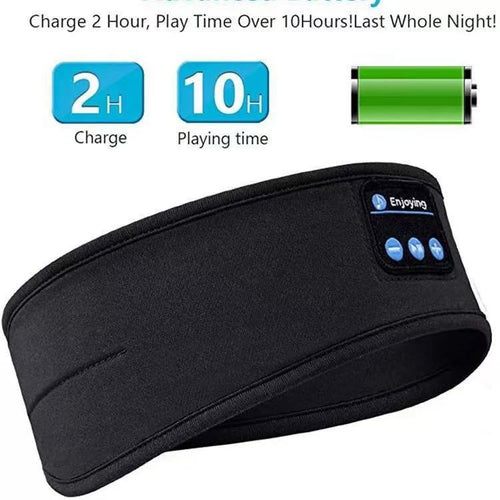 Bluetooth Sports Headband with Eye Mask