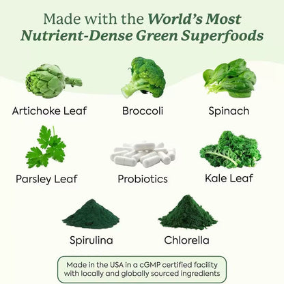 Healthy Green Apple Flavor Gummies