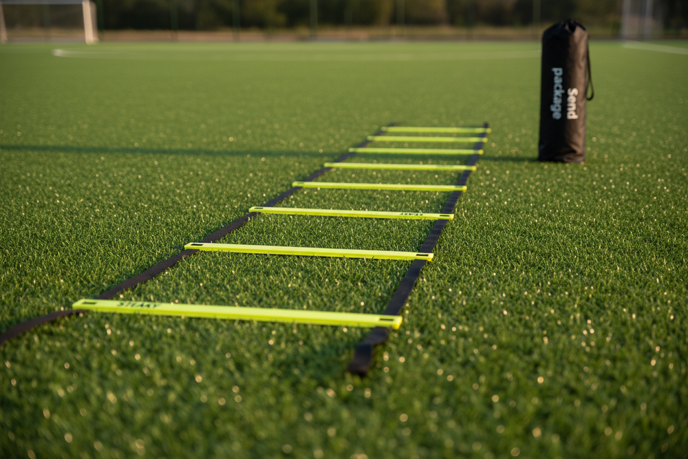 Agility Training Ladder - Outdoor Lifestyle Shot
