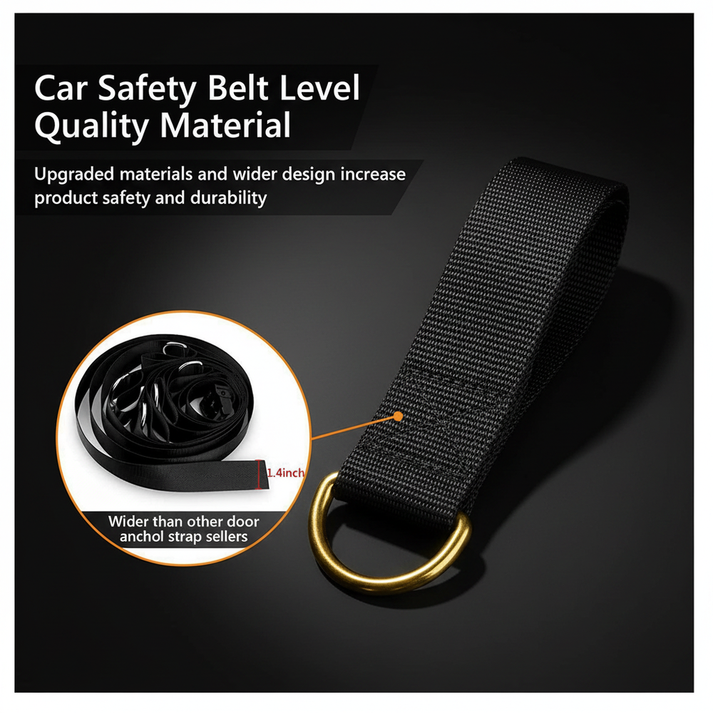 Car Safety Belt Quality Dark Style