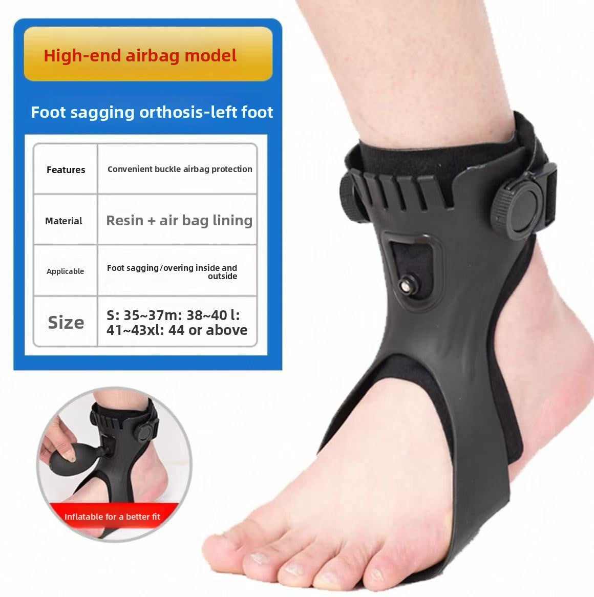 Foot Drop Orthosis Training Equipment