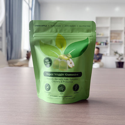 Healthy Green Apple Flavor Gummies