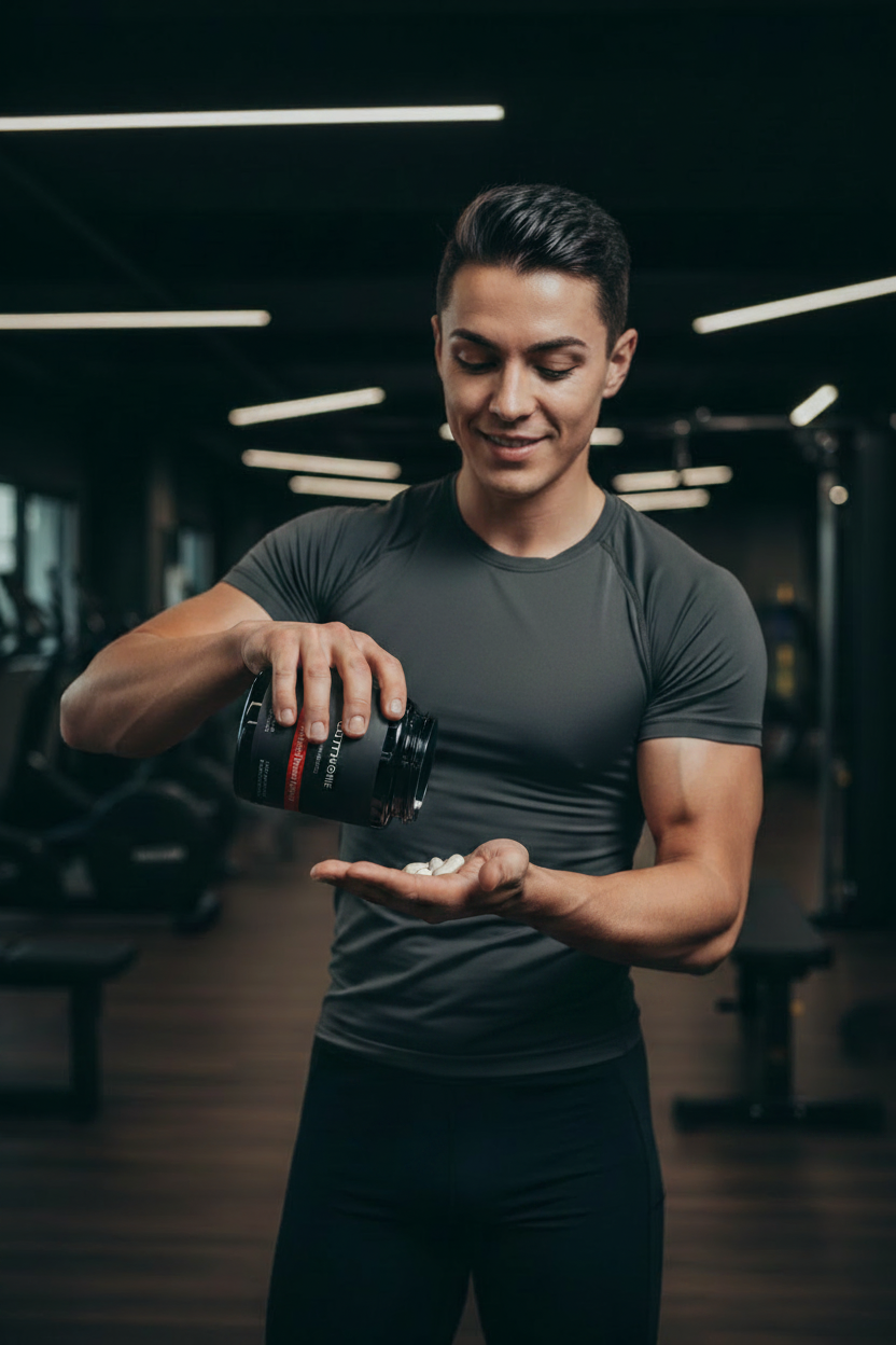 Glutathione Lifestyle Shot - Shirt On