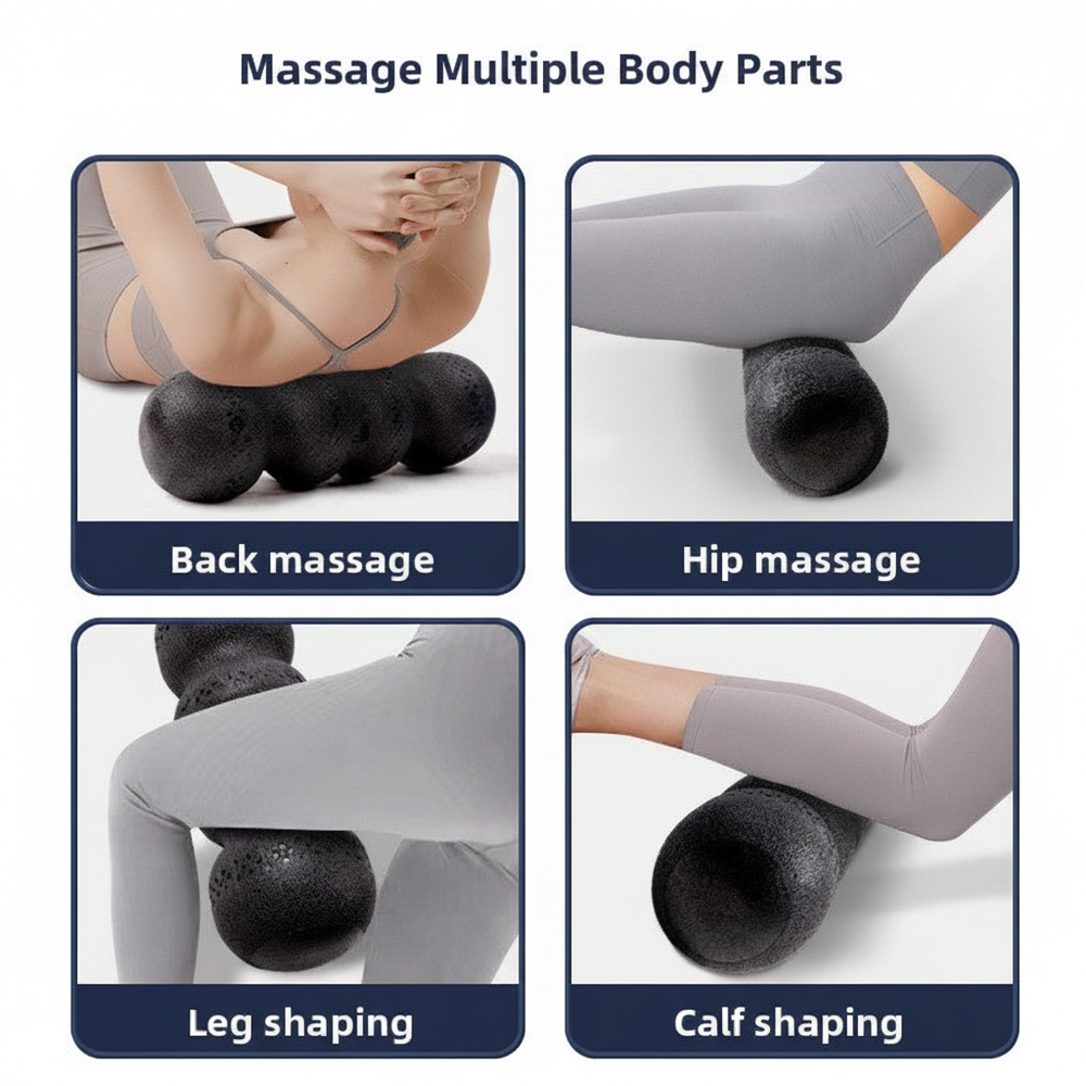 Premium Foam Roller Multi-Use Infographic